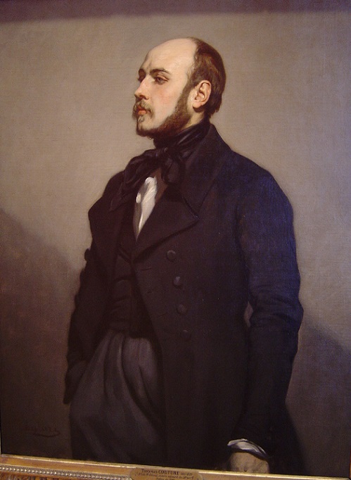 Leon Ohnet ca 1841 by Thomas Couture (1815-1879) Musee du Petit Palais